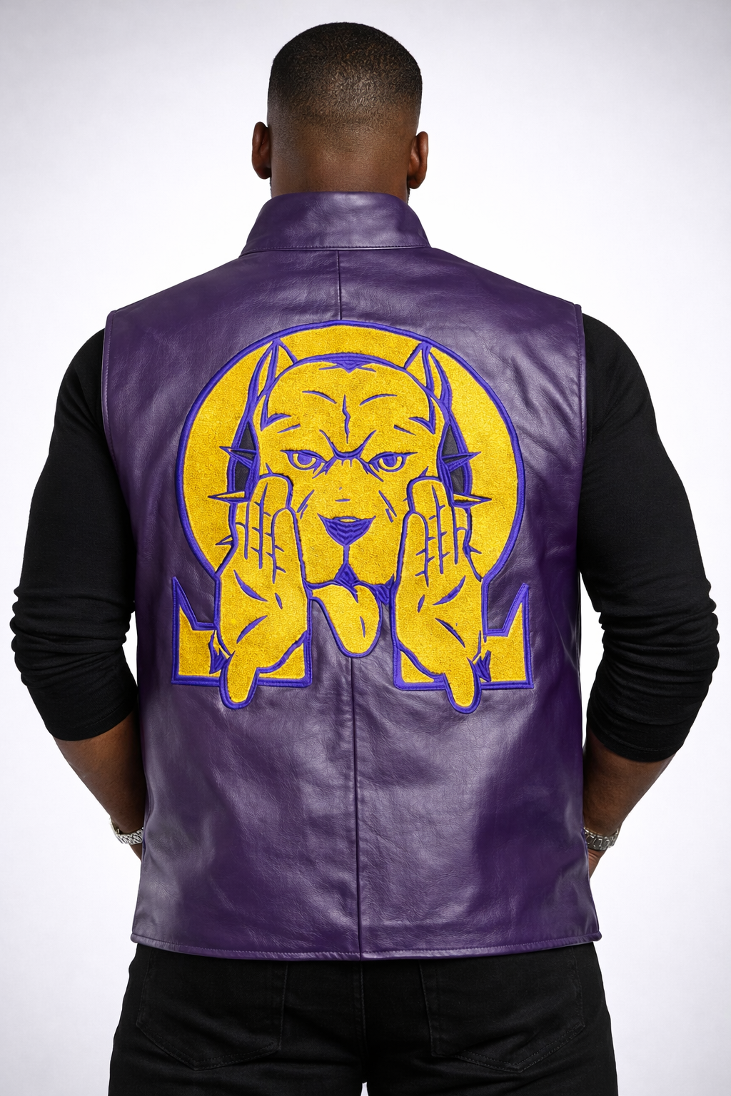 Omega Leather Vest