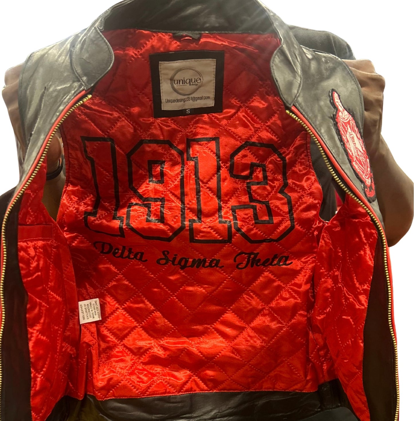 DST FORTITUDE LEATHER VEST
