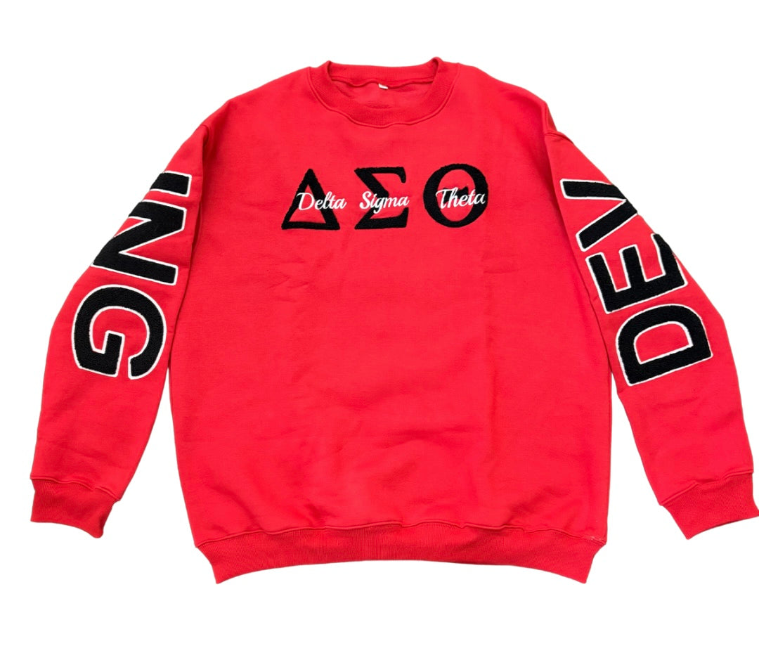 DST DEVASTATING SWEATERSHIRT - ΔΣΘ