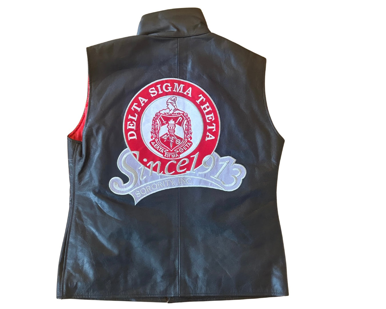SINCE 1913 DST LEATHER VEST