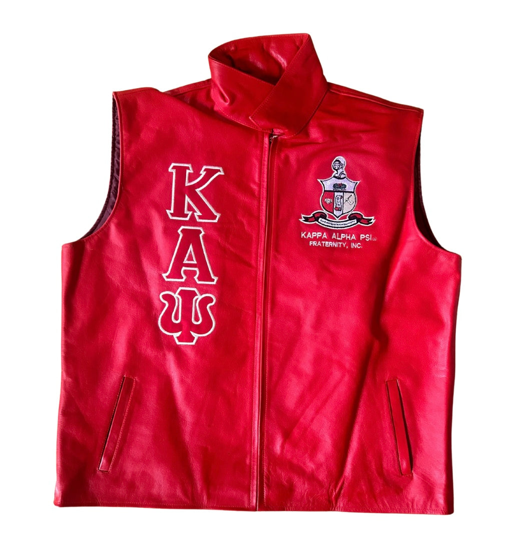 KAPPA NUPE LEATHER VEST