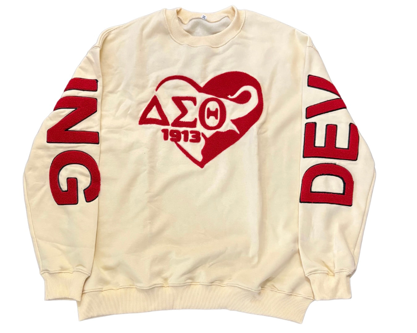 DST DEVASTATING SWEATSHIRT - HEART