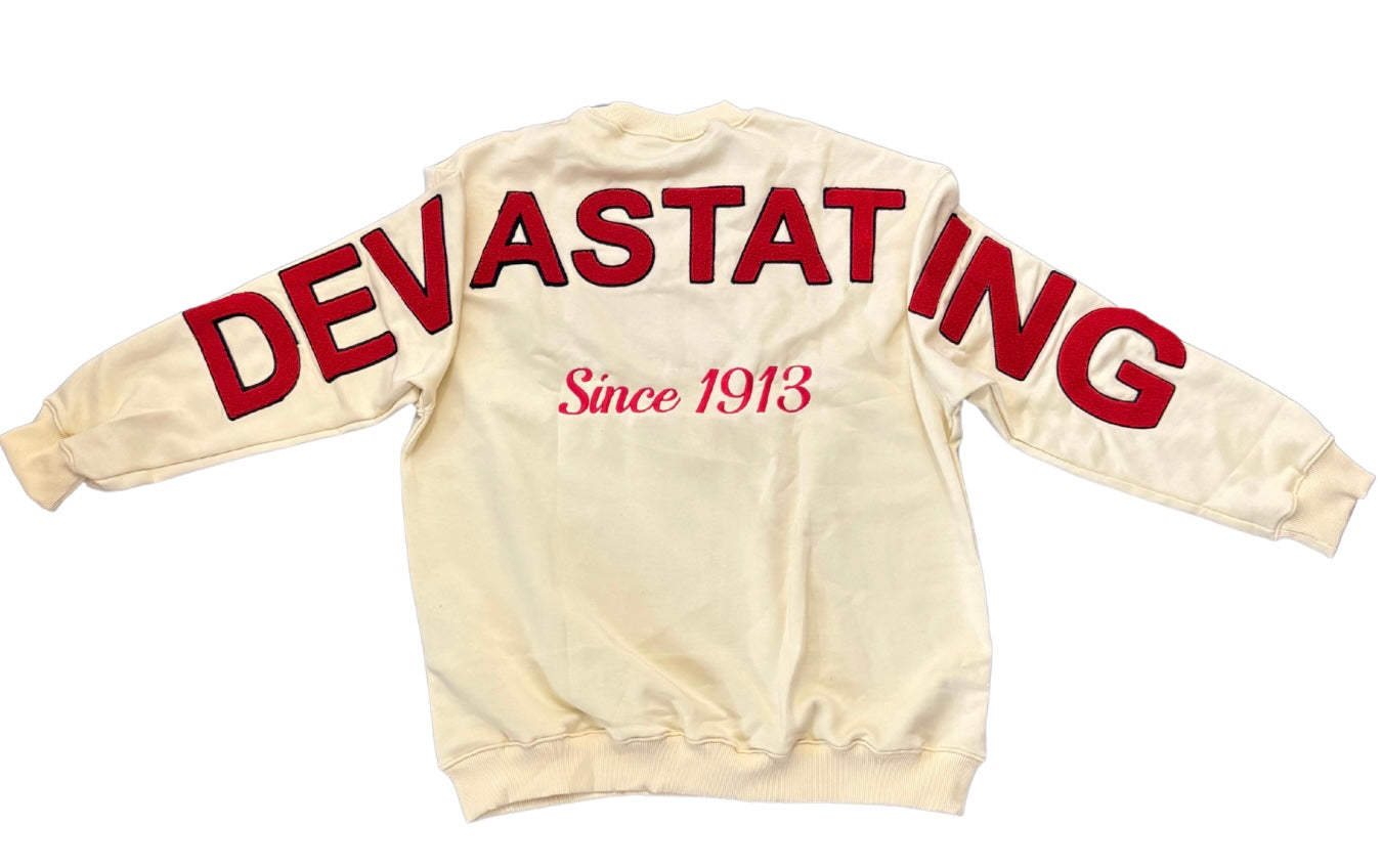 DST DEVASTATING SWEATSHIRT - HEART