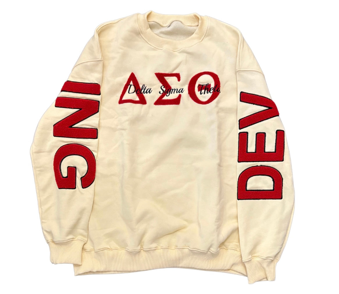 DST DEVASTATING SWEATERSHIRT - ΔΣΘ